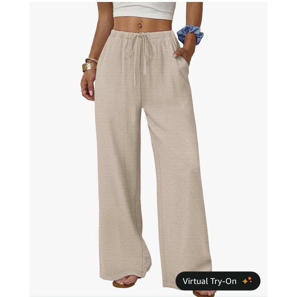 Sampeel Women's Wide Leg Palazzo Pants – Small – NWT